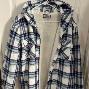 Roper Hooded Plaid Jacket